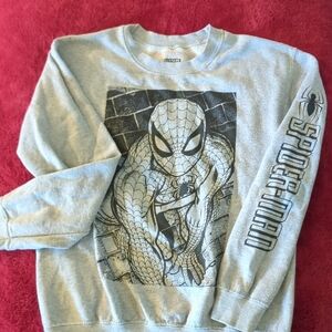 Marvel Spider-Man Gray Sweatshirt